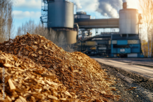 Realistic photo of Bioenergy Pellets photo