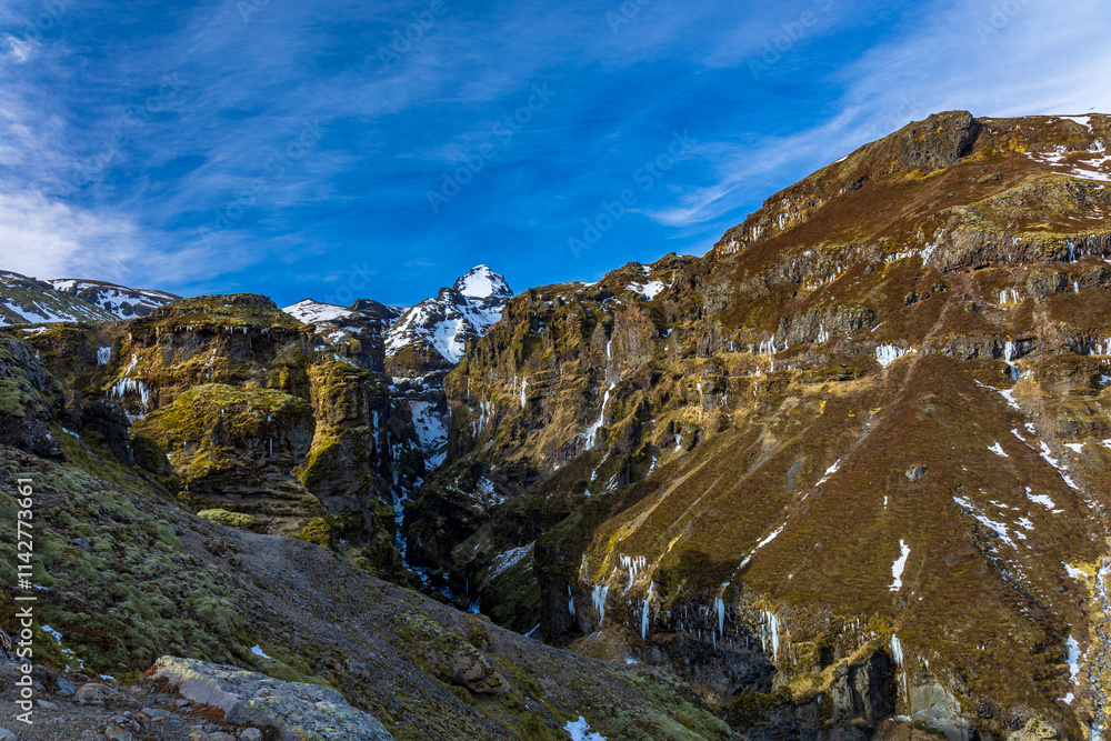 Múlagljúfur canyon in iceland