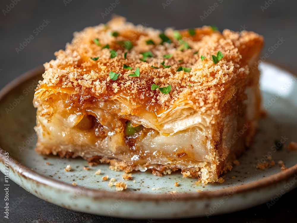 baked apple pie with almonds baked apple pie with almonds
