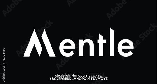 modern alphabet, cutting-edge digital font for dynamic tech logo, powerful headline, advanced typography. Vector typeset