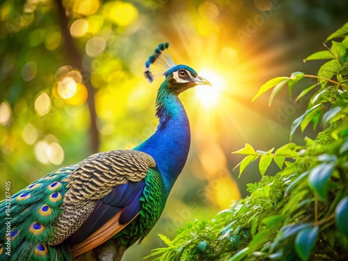 Wallpaper Mural National Peacock Day: Stunning Bokeh Photography - Celebrate India's National Bird Torontodigital.ca