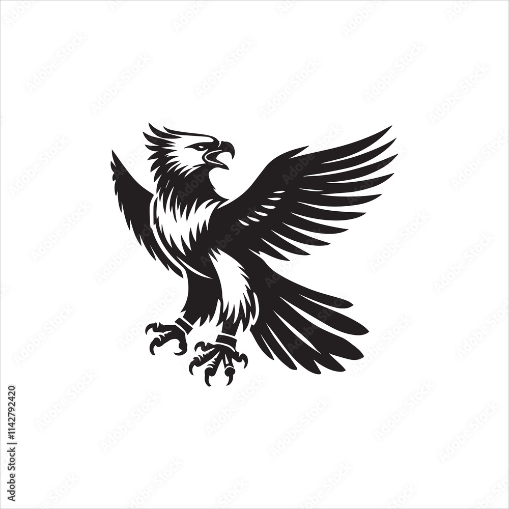 Obraz premium eagle with wings