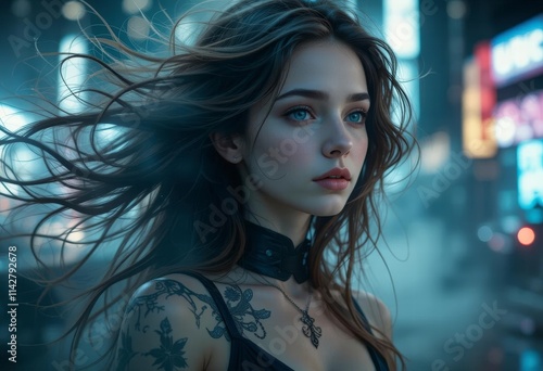 ry beautiful girl in different styles and poses