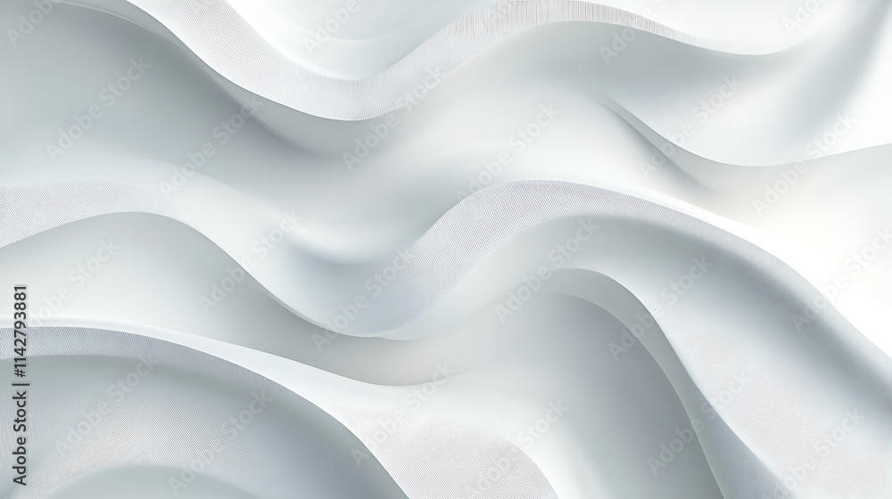 Serene Curves: Abstract Draped Fabric Texture Serene Curves: Abstract Draped Fabric Texture