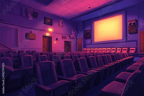 empty cinema auditorium photo