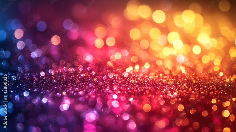 the colors of bokeh and glitter. the colors of bokeh and glitter.