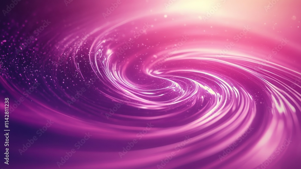 Abstract Pink Swirling Galaxy Design with Sparkles Abstract Pink Swirling Galaxy Design with Sparkles