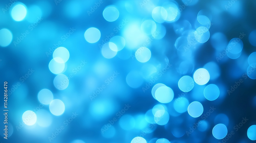 Abstract blue bokeh background with bright circles and soft glow. Abstract blue bokeh background with bright circles and soft glow.