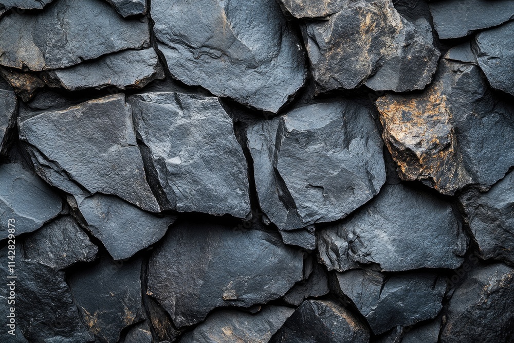 Close-up view of a rocky surface with intricate patterns and textures Close-up view of a rocky surface with intricate patterns and textures