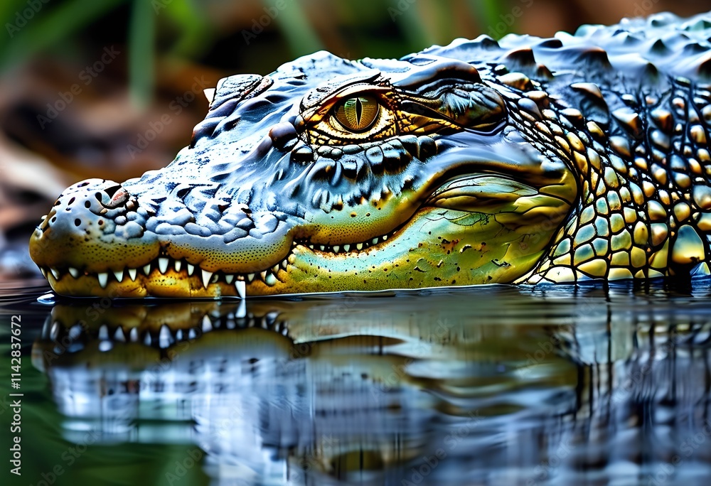 Fototapeta premium crocodile