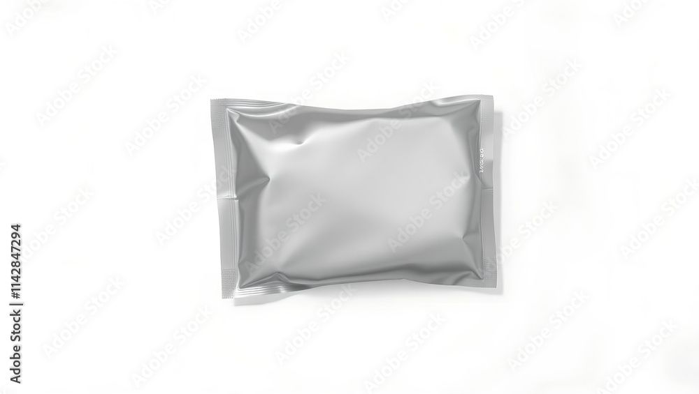 Obraz premium white plastic package