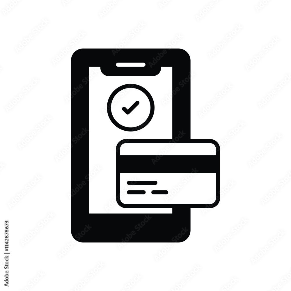 Mobile Banking vector icon Mobile Banking vector icon