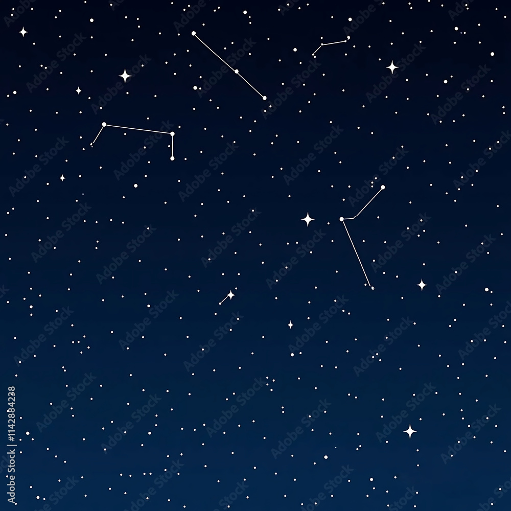 Blue night starry sky, space, background for screensaver. Astrology, horoscope, zodiac signs Blue night starry sky, space, background for screensaver. Astrology, horoscope, zodiac signs