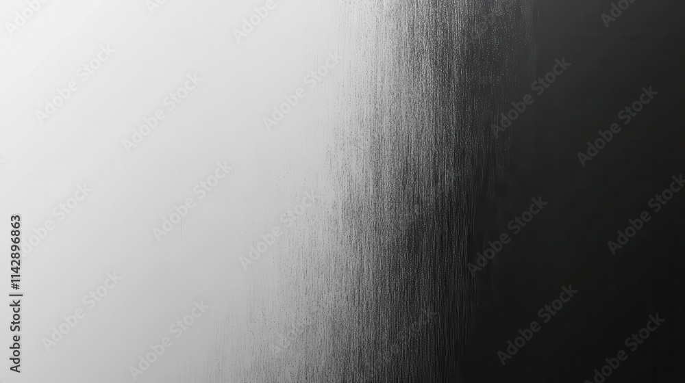 Fototapeta premium monochrome gradient background transitioning from grey to black to white, featuring a soft, grainy texture that creates depth and a subtle noise effect, perfect for modern design applications