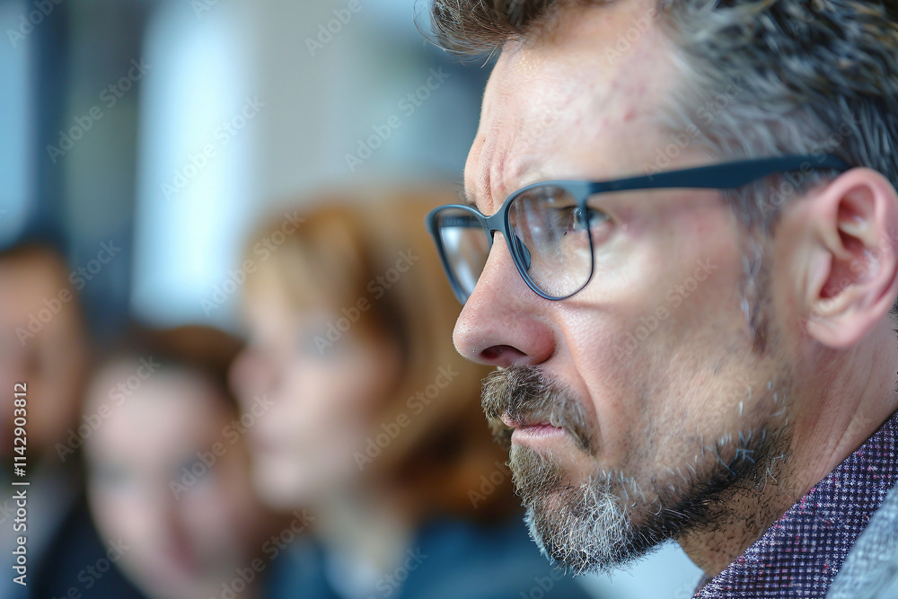 Designed with generative ai technology picture of handsome angry gentleman Designed with generative ai technology picture of handsome angry gentleman