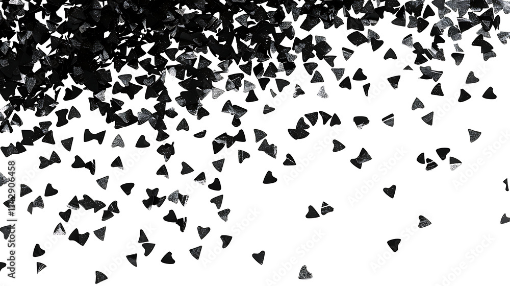 Stipple dot background with black and white hearts, on transparent background. Halftone pattern. PNG Stipple dot background with black and white hearts, on transparent background. Halftone pattern. PNG