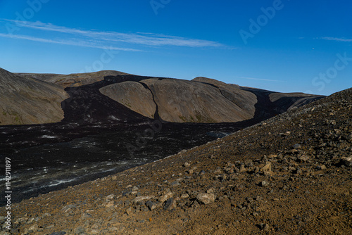 country volcanic landscape