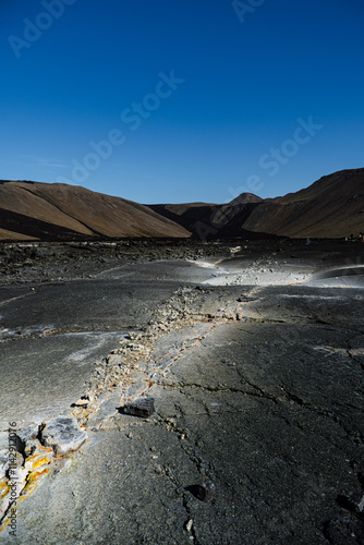 country volcanic landscape