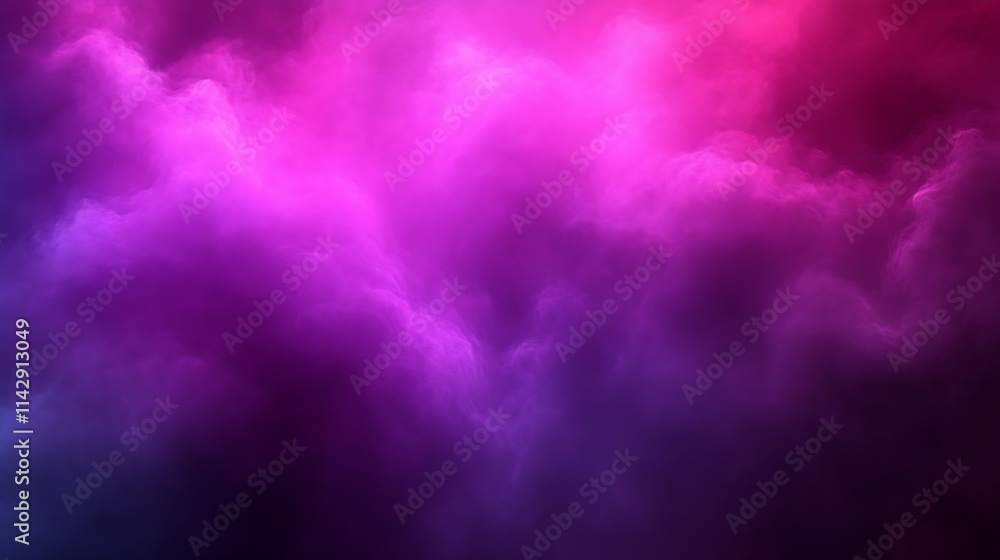 Abstract Purple and Pink Cloud Formation Abstract Purple and Pink Cloud Formation