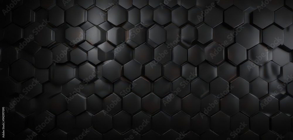 Black hexagon texture, abstract dark background with depth , abstract, polygon, minimal Black hexagon texture, abstract dark background with depth , abstract, polygon, minimal