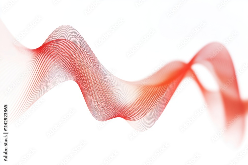 Fototapeta premium A detailed view of a sea wave on a white background
