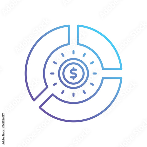 Diagram vector icon