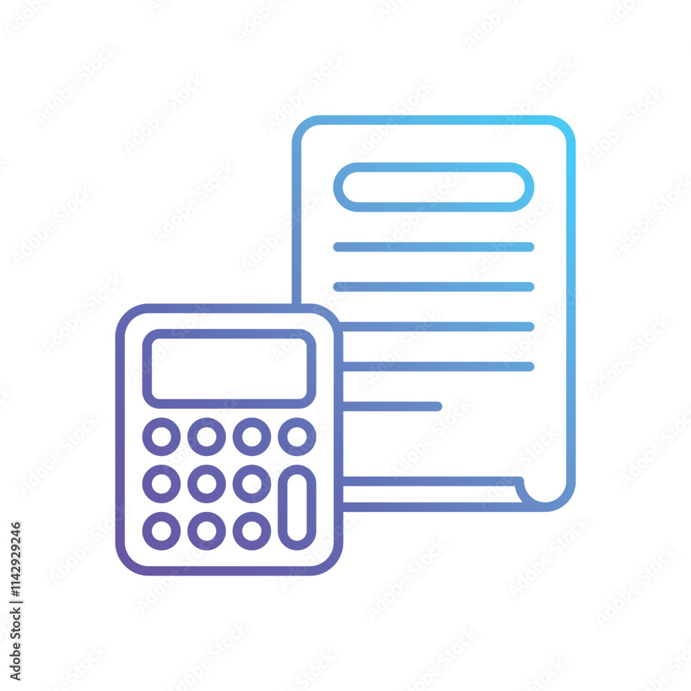Accounting vector icon Accounting vector icon