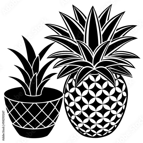 pineapple illustration