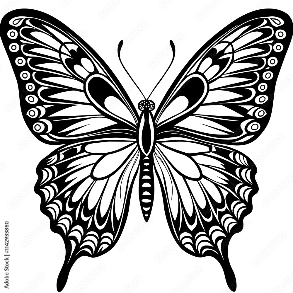 black and white butterfly black and white butterfly