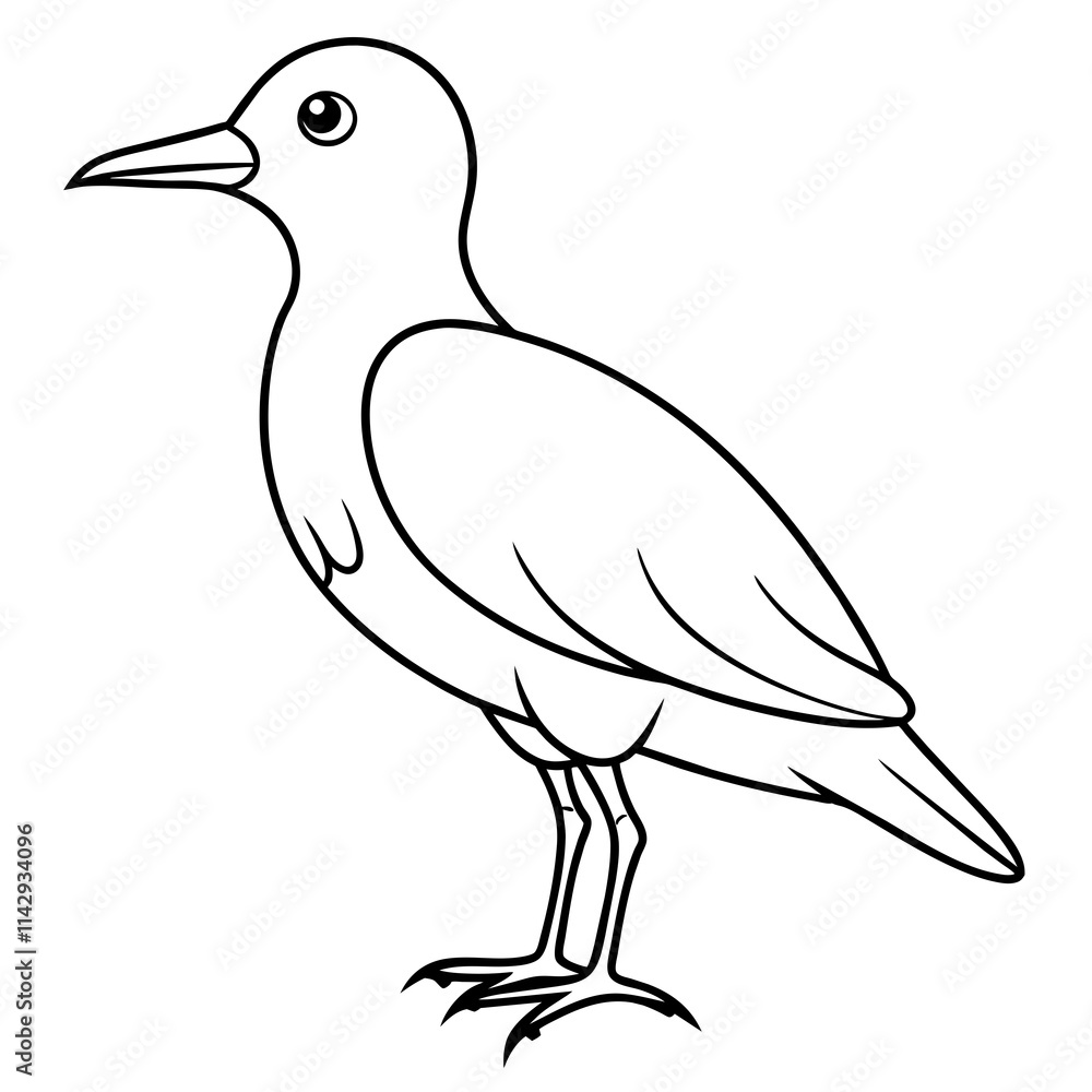 Fototapeta premium illustration of a bird
