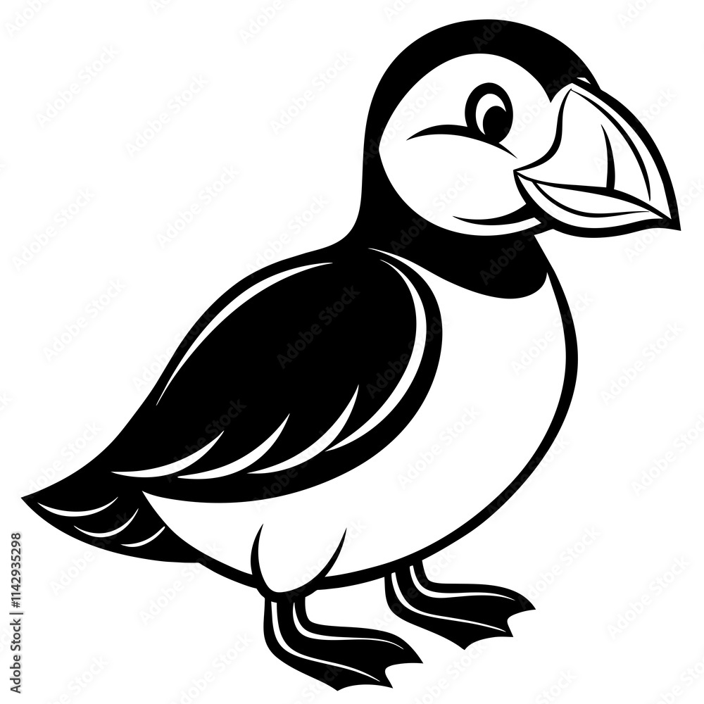 Obraz premium bird on a white background