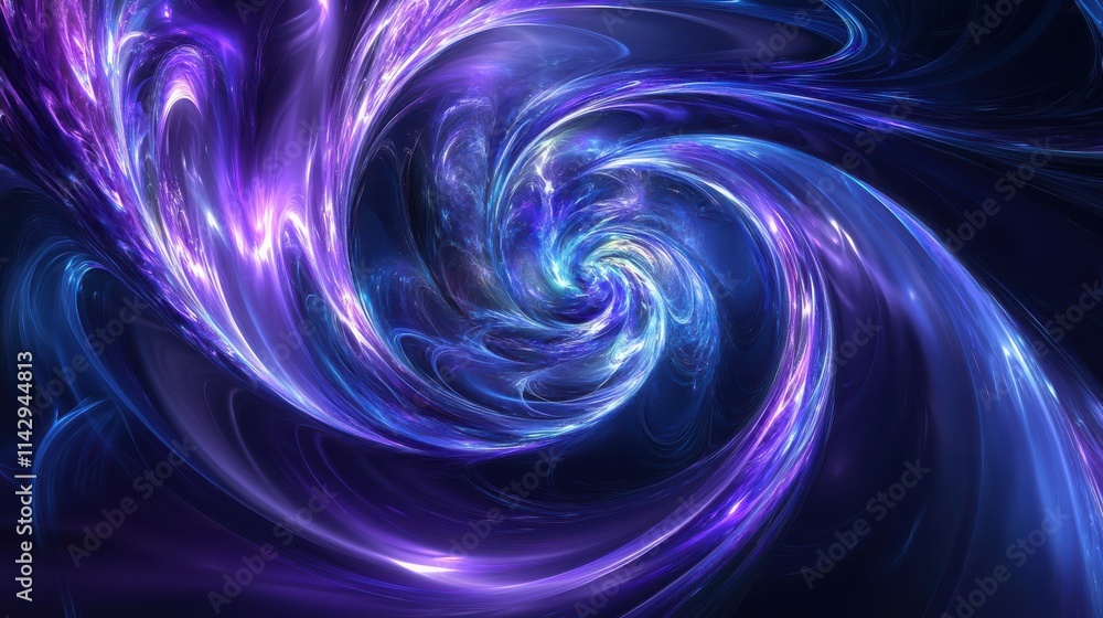 Abstract Swirling Nebula Cosmic Light Display Abstract Swirling Nebula Cosmic Light Display