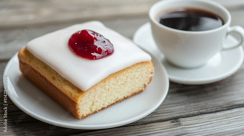 Runeberg Torte with Coffee: A Finnish Delight Runeberg Torte with Coffee: A Finnish Delight