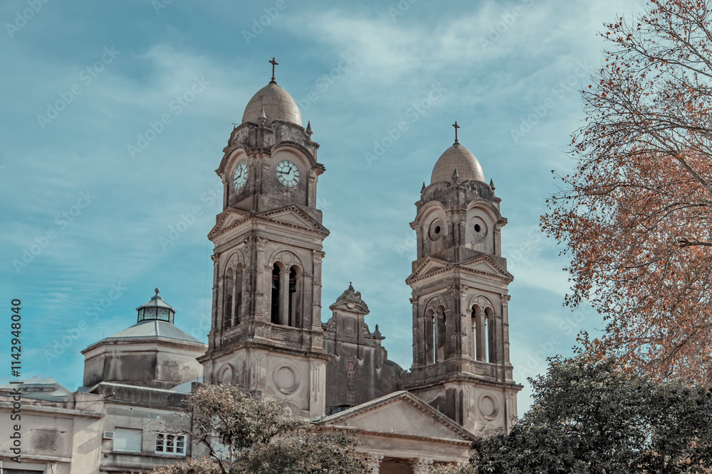 Fototapeta premium Towers of the cathedral