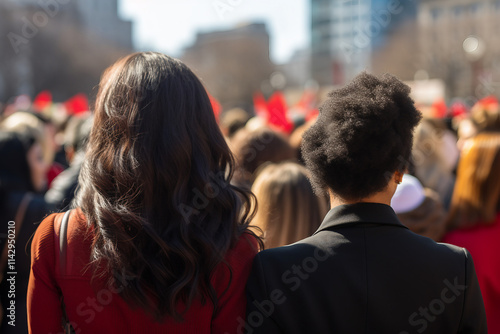 Fight for feminism independence and freedom empowerment generative ai