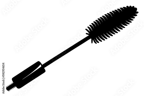 Modern Mascara Wand Angled Bristle Design