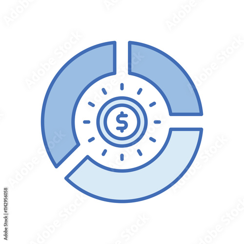 Diagram vector icon
