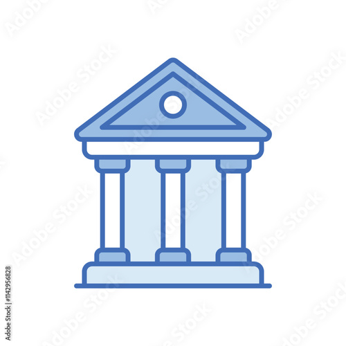 Bank vector icon