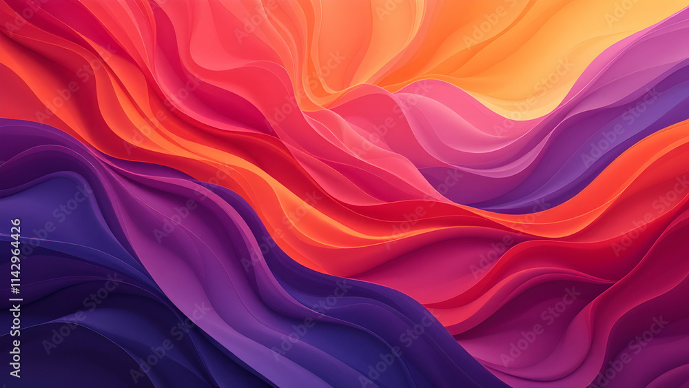Obraz premium Colorful abstract folds background