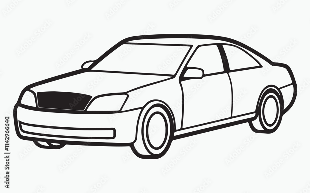 Car line icon Car line icon
