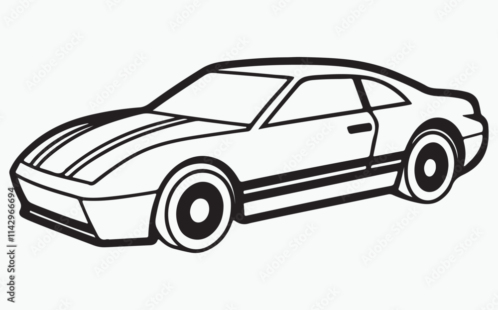 Car line icon Car line icon