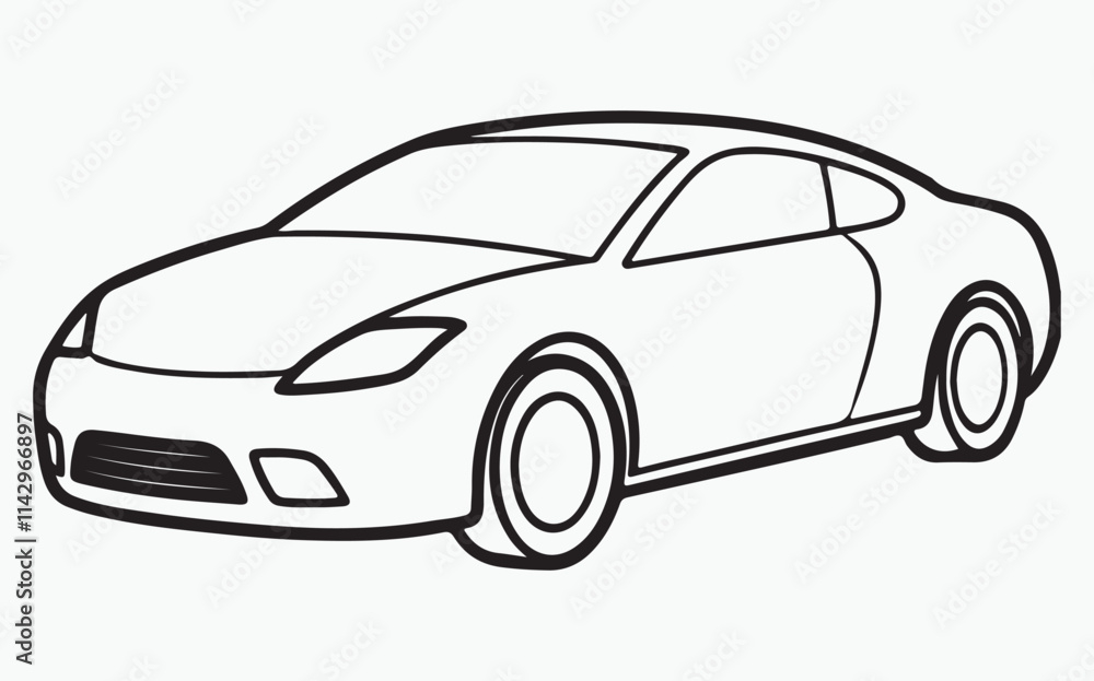 Car line icon Car line icon