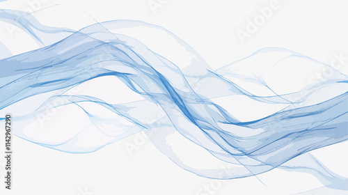Dynamic Wavy Pattern Abstract Background Design