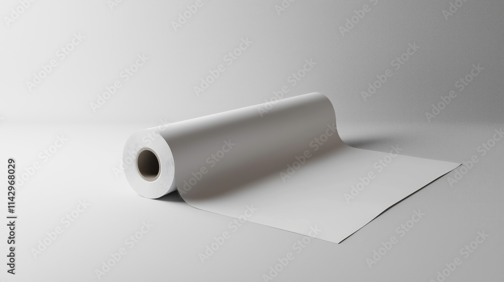 photographic studio white backdrop paper roll with lights, nobody, made with generative ai photographic studio white backdrop paper roll with lights, nobody, made with generative ai