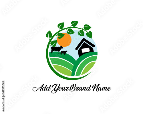 Farming Logo Vector Art, Icons, and Graphics