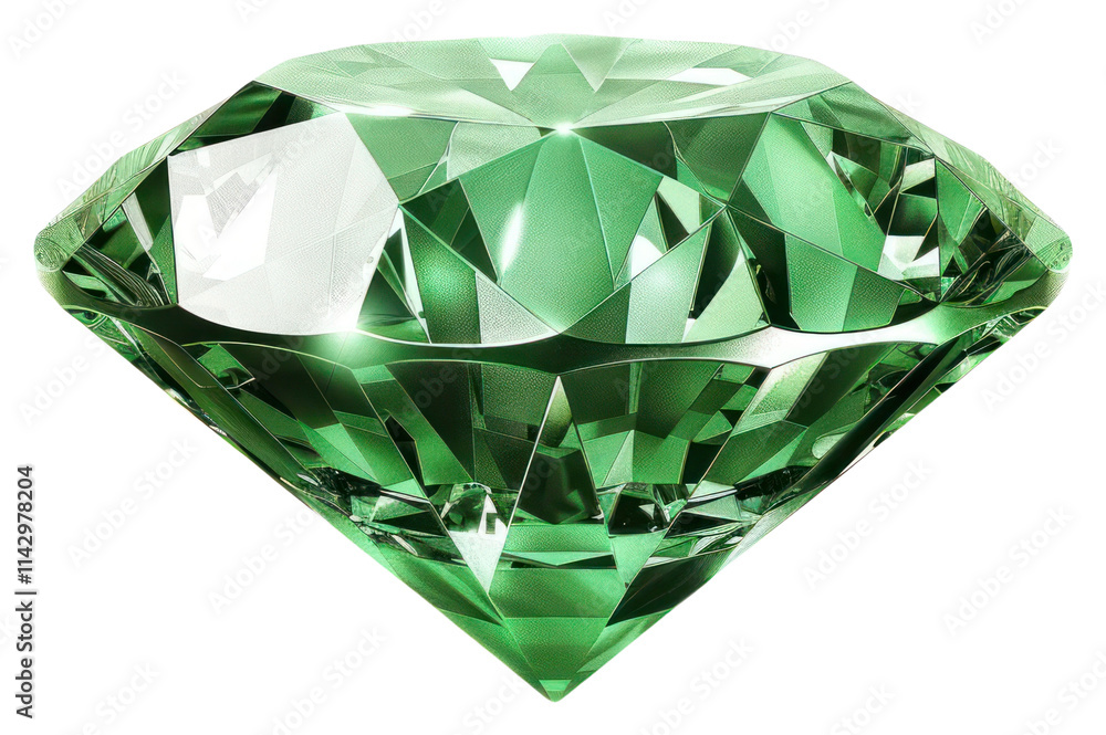 PNG Brilliant green diamond gemstone PNG Brilliant green diamond gemstone