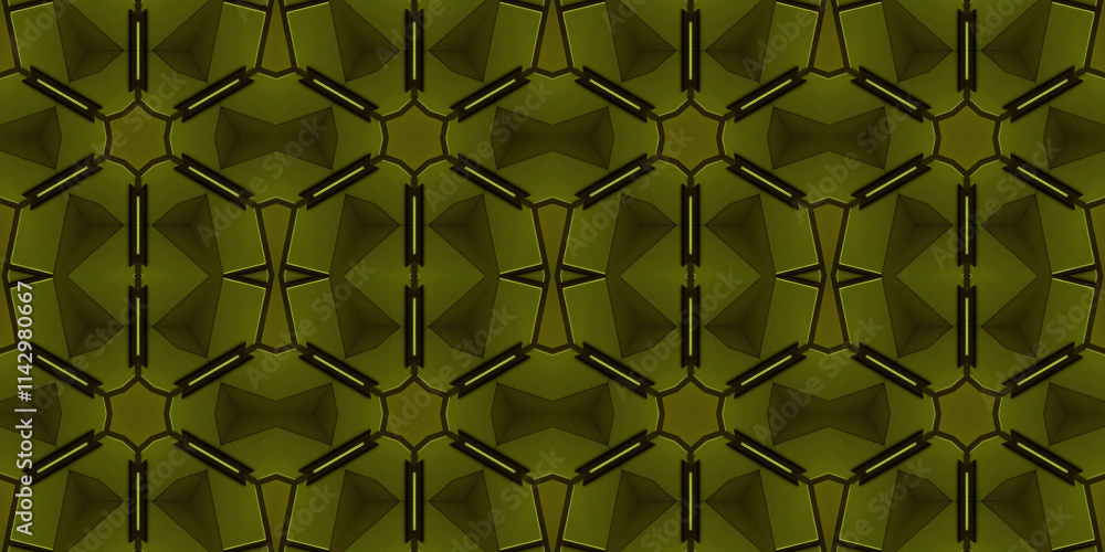 Olive Seamles Geometric Pattern - Digital Ornament Olive Seamles Geometric Pattern - Digital Ornament