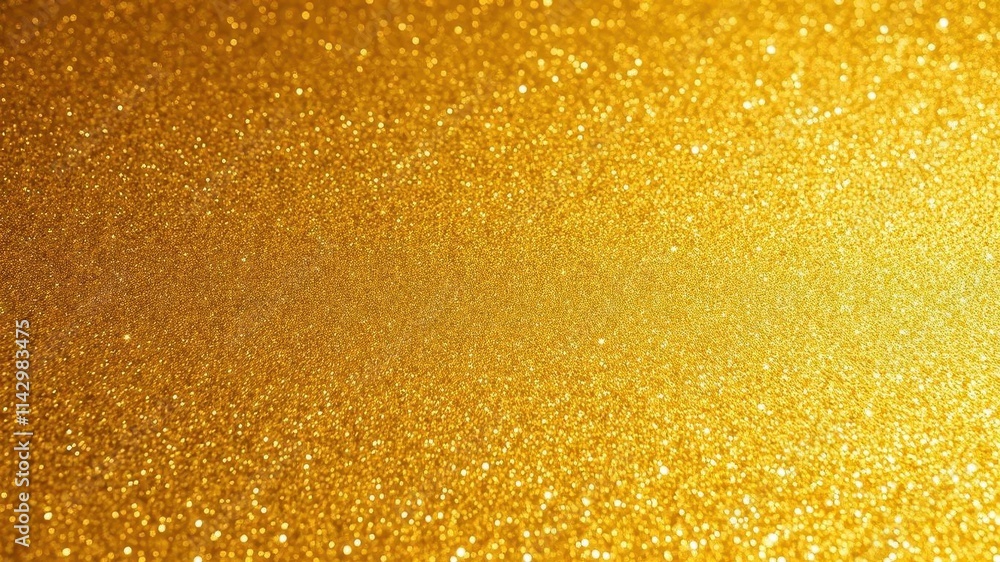 Luxurious, shimmering gold glitter texture with fine particles, shine, shimmer Luxurious, shimmering gold glitter texture with fine particles, shine, shimmer