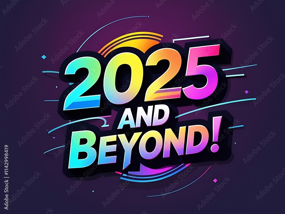 Twenty Twenty Five And Beyond A Colorful Futuristic Design Twenty Twenty Five And Beyond A Colorful Futuristic Design