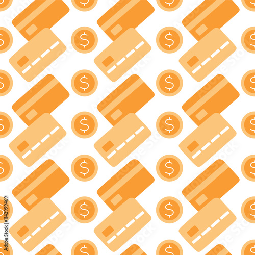 Piles of Money on White Background